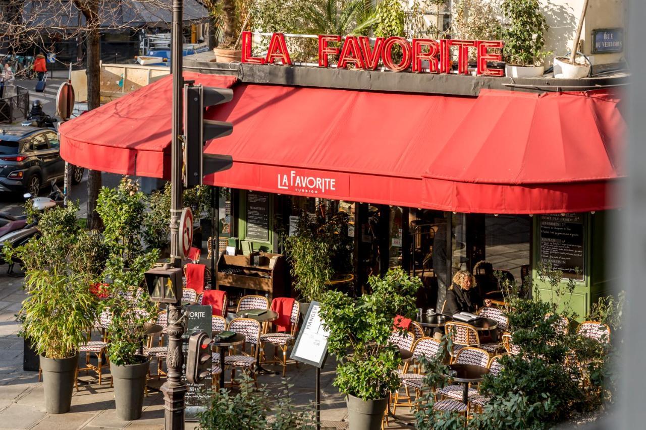 Cozy Apartment - Marais - Turbigo I Paris Eksteriør billede