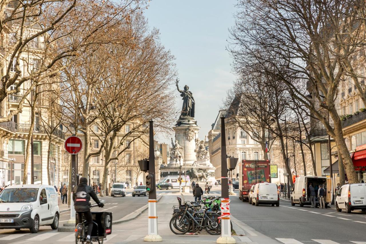Cozy Apartment - Marais - Turbigo I Paris Eksteriør billede